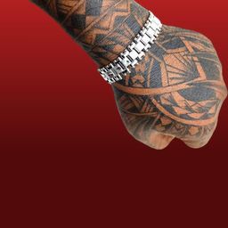 Dynamic Retail Global Silver-Plated Link Bracelet-image-7