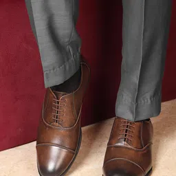 Carlton London Men Leather Formal Oxfords-picture-47