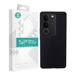 SPRIG Solid Printed Vivo V29 Back Case Mobile Accessories-40