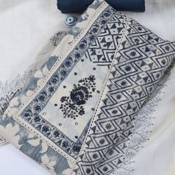 Meena Bazaar Floral Printed Unstitched Dress Material-image-63