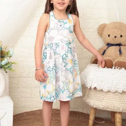 Nauti Nati Floral Print Fit & Flare Dress-image-73