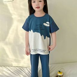 StyleCast x Revolte Boys Printed T-shirt with Trousers-picture-20