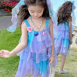 LULU & SKY Print A-Line Dress-image-84