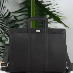 Veneer Unisex Textured Messenger Bag-29