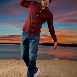 Markle Moro Men Opaque Casual Shirt-image-89