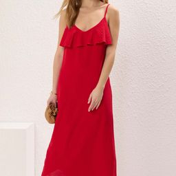 Trendyol Women A-Line Maxi Dress-picture-8