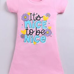 Todd N Teen Girls Printed Nightdress-image-99