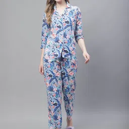 TAG 7 Women Printed Night suit-picture-53