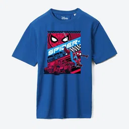 Wear Your Mind Boys Printed Pure Cotton Applique T-shirt-15