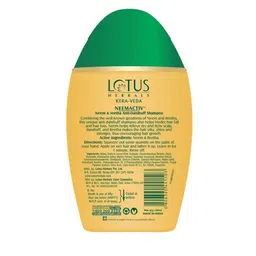 Lotus Herbals Set Of 4 KeraVeda Neemactiv Neem & Reetha Anti Dandruff Shampoo- 150ml Each image 2