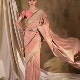 Sangria Woven Design Saree With Blouse-picture-56