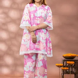 Mamicha Printed Tunic With Palazzo Co-Ords-picture-6
