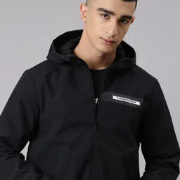 Xtep Men Geometric Windcheater Training or Gym Sporty Jacket-46