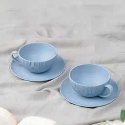 Vola Global LLP Blue Porcelain Core Set of Cups and Mugs-image-52