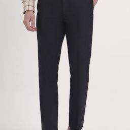 Greenfibre Men Slim Fit Mid Rise Formal Trouser-picture-41