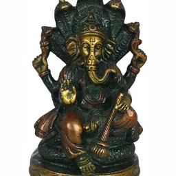 Exotic India Green Religious Idol Showpiece-image-90