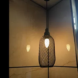 GAUVIK Black Ceiling Lamp-9