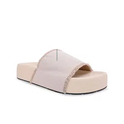 CAI Women Textured Open Toe Flats-picture-28