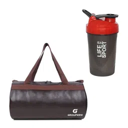GROUPERS Printed Small Foldable Sports or Gym Duffel Bag-image-64