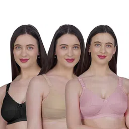 SHYAM SONS FLAIR Pack Of 3 Full Coverage Minimizer Bra image 4
