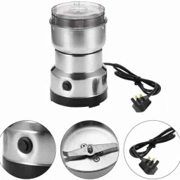 Stainless Steel Multifunctional Electric Grinder & Coffee Maker 5 Cups Coffee Maker-image-81