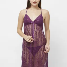 NOIRA Net Strapless Baby Doll-image-6