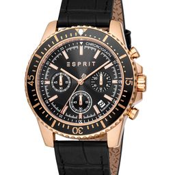 ESPRIT Men Printed Dial & Leather Straps Analogue Watch ES1G373L1035-picture-37