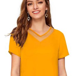 unianta Women V-Neck Regular Top-image-57