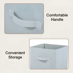 Aura Grey Set Of 6 Regular Multi-Utility Wardrobe Organisers image 3