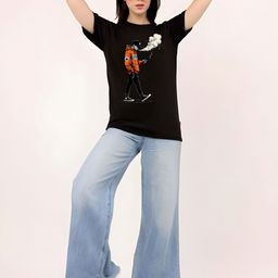 Moda Rapido Women Drop-Shoulder Sleeves T-shirt-picture-3
