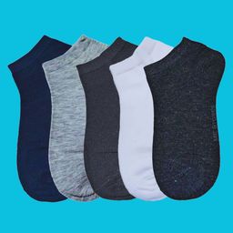 MJE 5-Pcs Ankle-Length Socks-picture-6