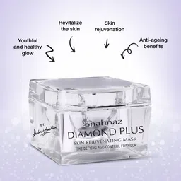Shahnaz Husain Diamond Plus Skin Rejuvenating Mask - 50 g image 5