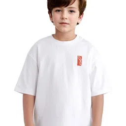 RARE ONES Boys Printed Applique Boxy T-shirt-image-32