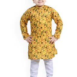 Arshia Fashions Boys Printed Regular Kurta with Pyjamas-19