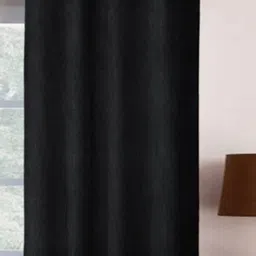 BELLA TRUE Black 1 Piece Black Out Window Curtain-image-87