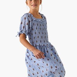 Juniors by Babyshop Girls Printed RufflesFit & Flare Dress-image-29