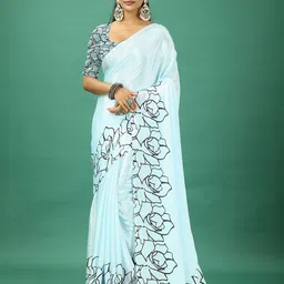 NIRMAL CREATION Pure Crepe Saree-image-70