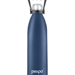 Pexpo Blue Single Stainless Steel Double Wall Vacuum Water Bottle-32