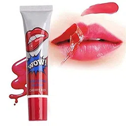 VBA Wow Magic Peel Off Long Lasting Lip Color - 6 ml - Cherry Red image 4