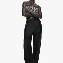 H&M Crease-Leg Tuxedo Trousers-image-68