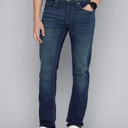 Flying Machine Men Freddie Slim Straight Fit Mid-Rise Light Fade Stretchable Jeans-picture-26