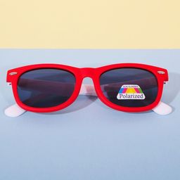 DukieKooky Unisex Kids Wayfarer Sunglasses with Polarised and UV Protected Lens-image-87