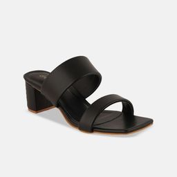 DressBerry Block Sandals with Buckles-15