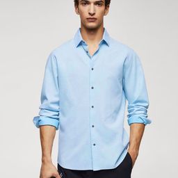 MISCHIEF MONKEY Men Classic Tailored Fit Opaque Casual Shirt-picture-49