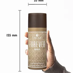 OSCAR Men Set of 3 Forever Chypre Long Lasting Deodorant - 150 ml Each image 5
