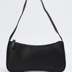 max Colourblocked PU Oversized Half Moon Hobo Bag-16
