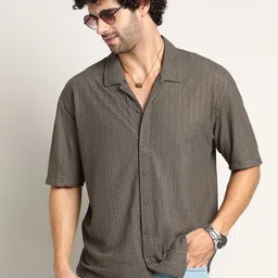 Campus Sutra Men Comfort Opaque Casual Shirt-picture-2