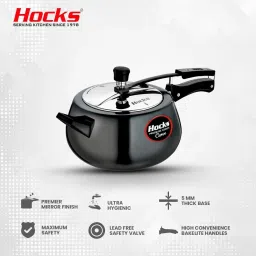 hocks Black Curve 6.5 L Induction Bottom Pressure Cooker image 3