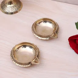 Two Moustaches 2-Pcs Diya Set-image-14