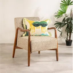 FREEDOM TREE Mustard & Green Abstract Rectangle Cushion Covers image 4